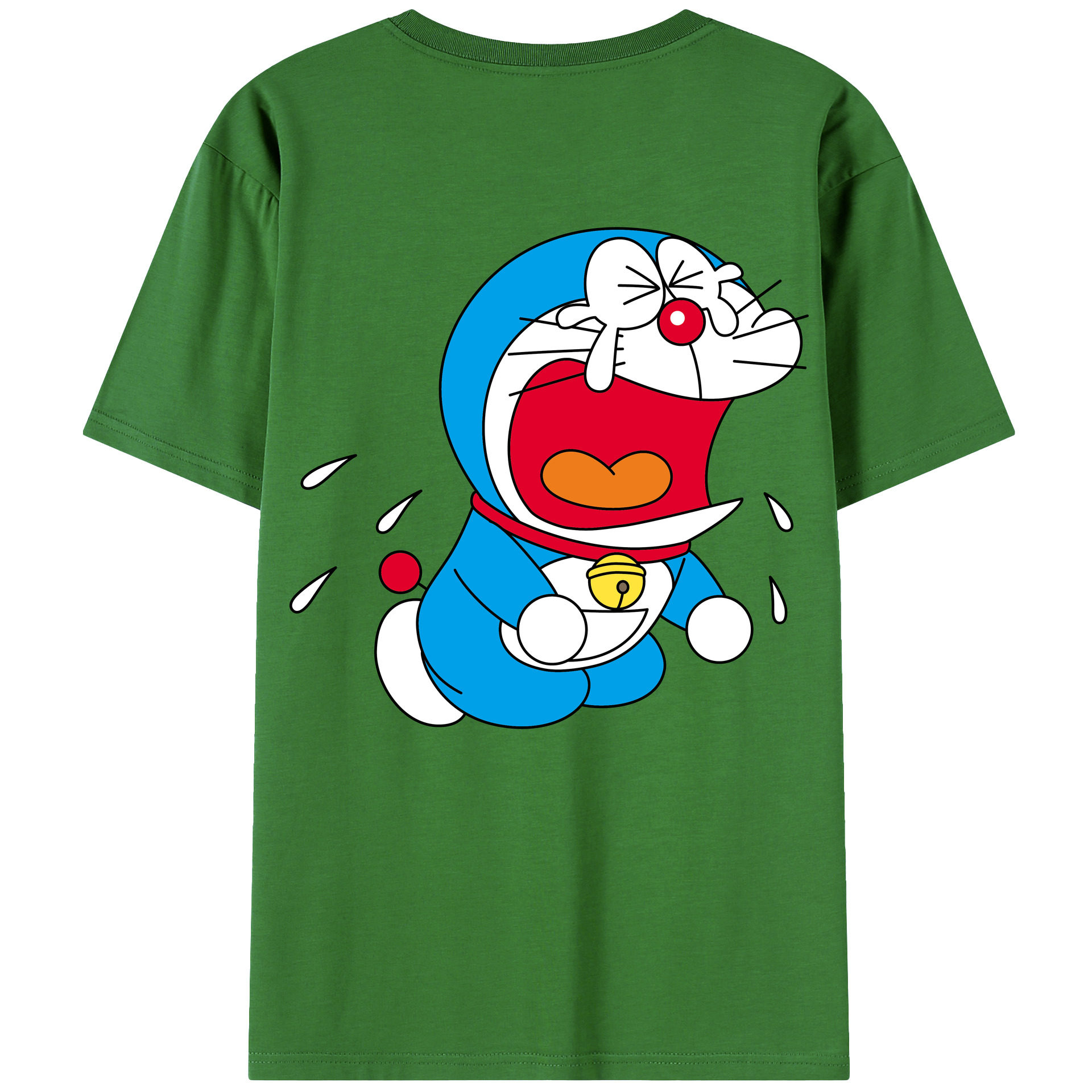 （画像用） ドラえもん Doraemon レディース半袖Tシャツ(バックプリント)